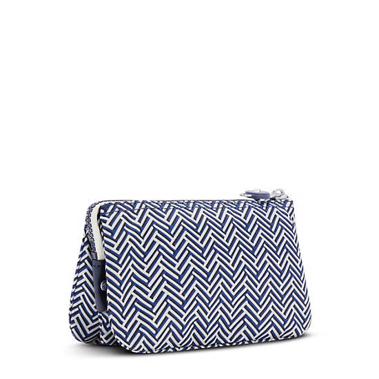 Kipling Creativity Large Printed Pouch Bags Urban Chevron | CA 2093AH